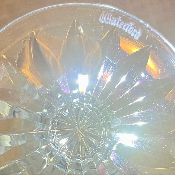 Retired/Rare Waterford Crystal Kenmare Water Goblet - Picture 12 of 16